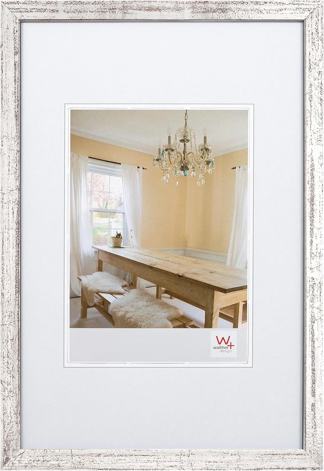 Thumbnail 6 de Walther Design Cadre Photo Design Noyer 50 x 70 cm – Peppers Cadre en Bois BP070N