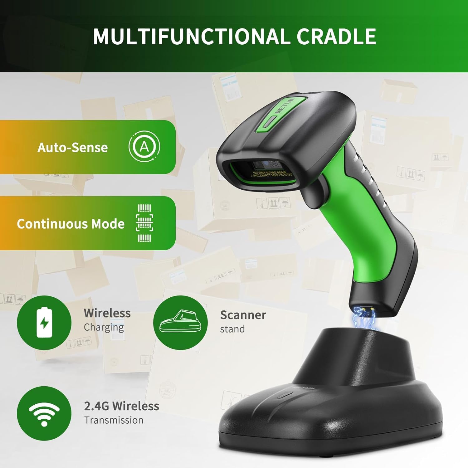 Detalle 2 de NETUM Serie-RD Escáner de códigos 1950