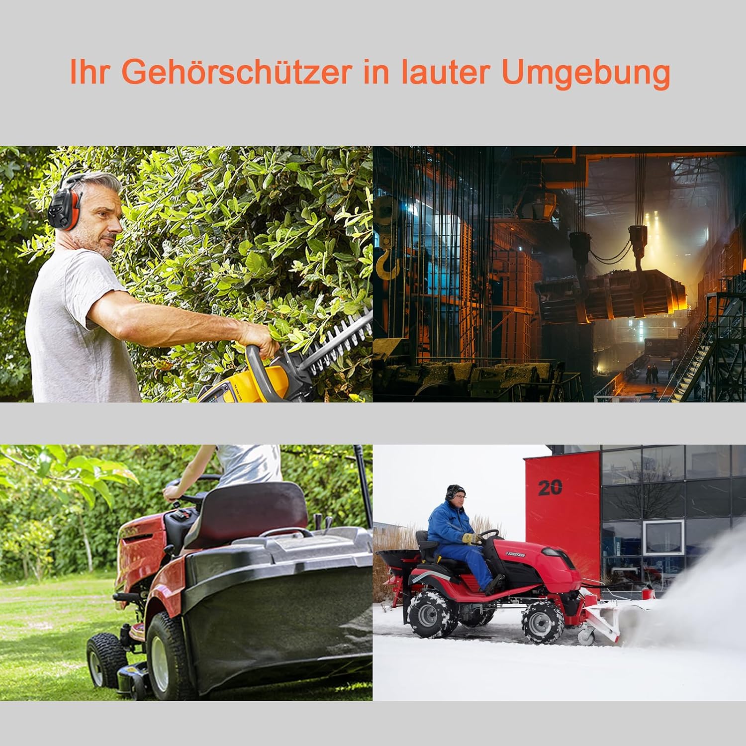 Thumbnail 5 de PROTEAR Bluetooth 5.3 Gehörschutz 30 dB