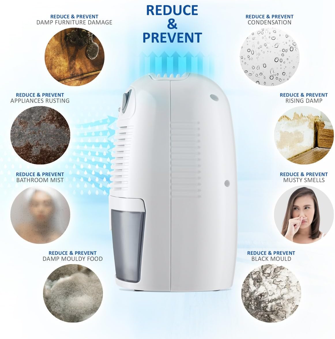 Thumbnail 2 de NETTA Dehumidifier 500ml mini dehumidifier