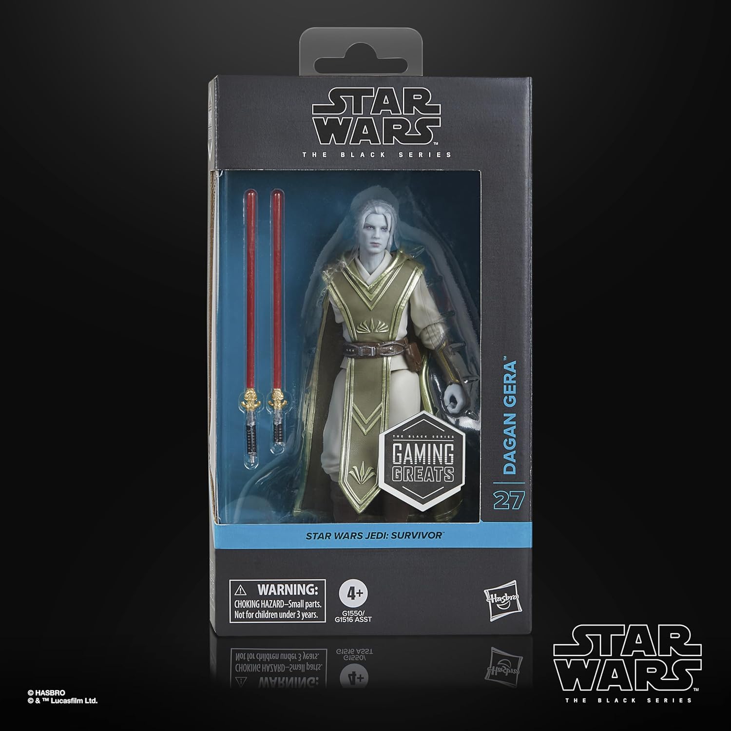 Thumbnail 1 de Star Wars The Black Series – Figurine Dagan Gera (15 cm) de Star Wars Jedi: Survivor, Gaming Greats