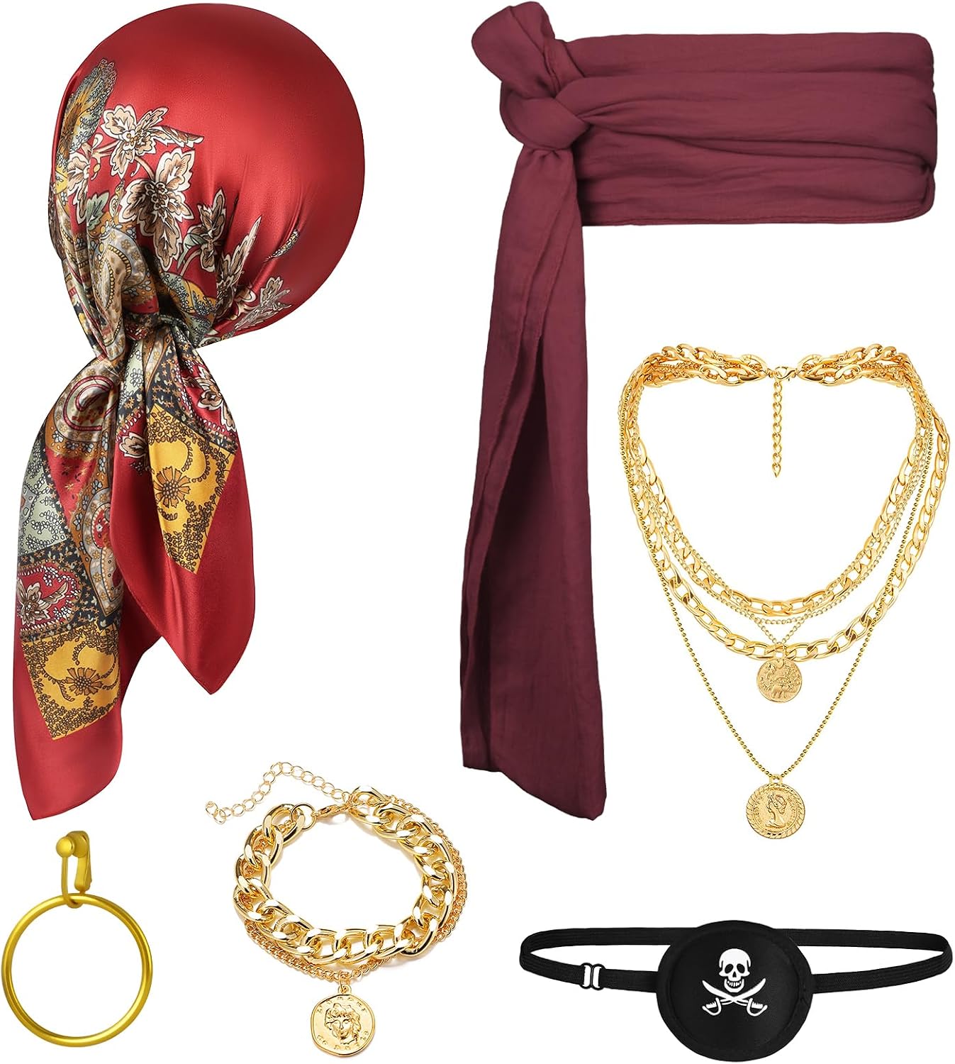 Detalle de Alaoo Kit Accessori Pirata 🎭