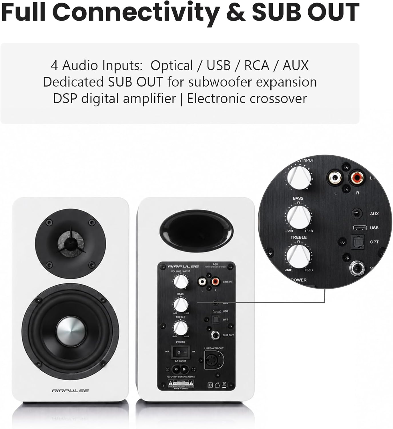 Thumbnail 6 de Edifier desktop speakers A60
