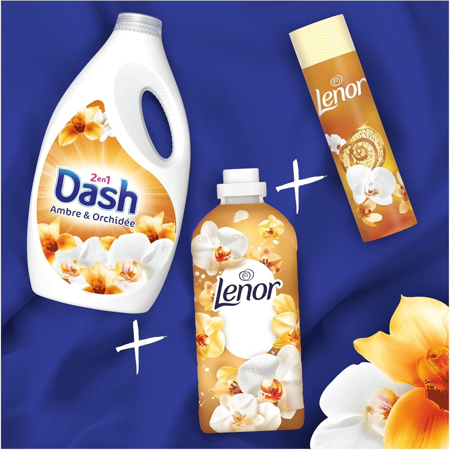 Thumbnail 4 de Dash 2en1 Lessive Liquide – 44 Lavages, Parfum Ambre et Orchidée