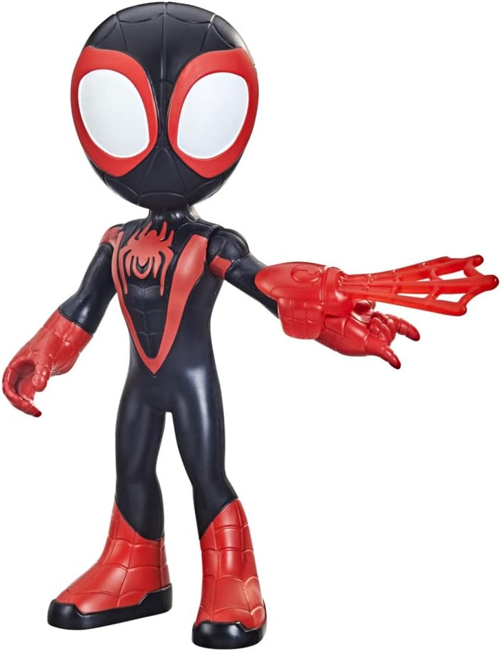 Thumbnail 1 de Hasbro Marvel Spidey e i suoi fantastici amici – Action Figure gigante di Miles Morales (22,5 cm)