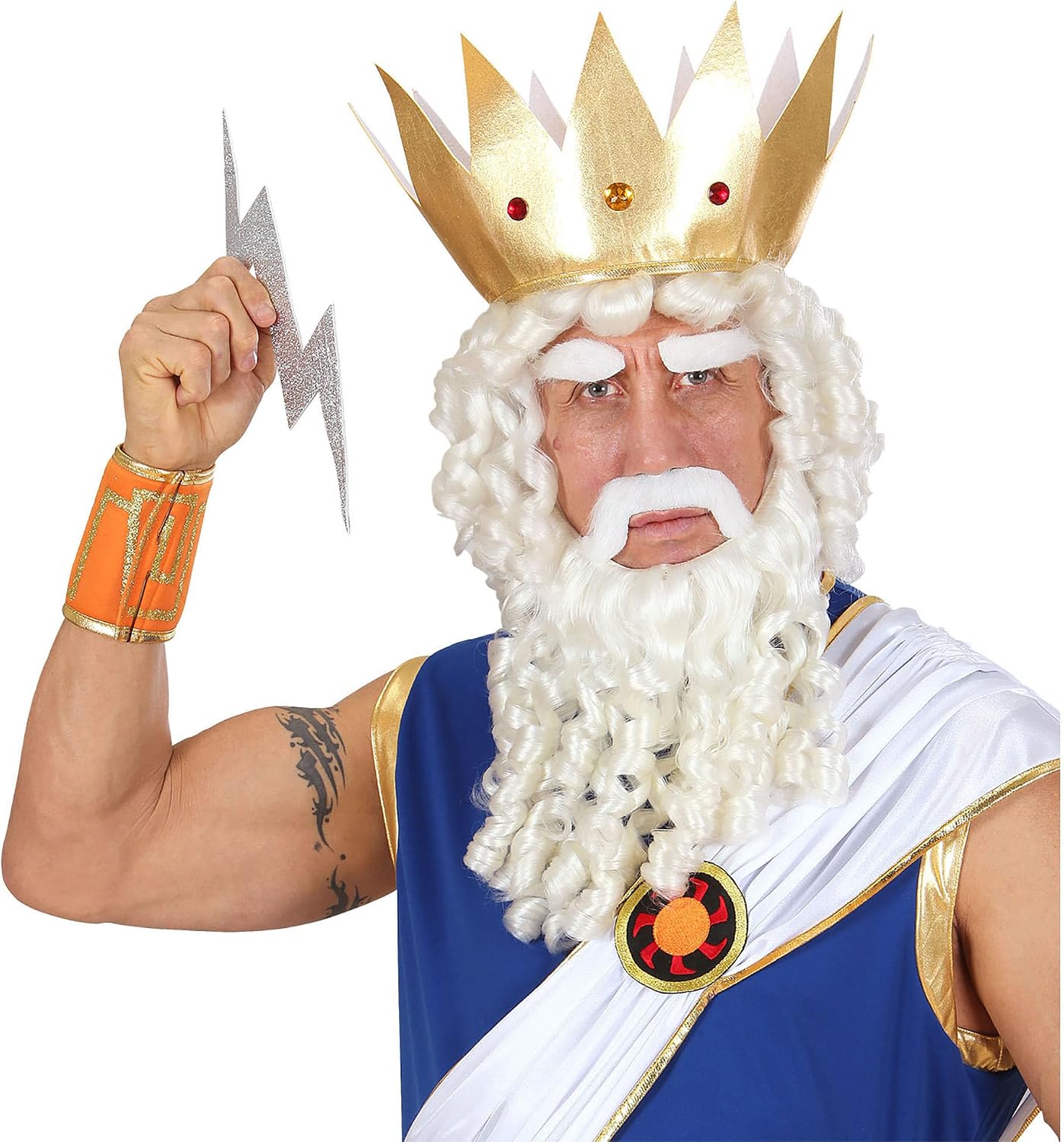 Thumbnail 2 de Générique Pe105 Perruque Zeus Taille Unique