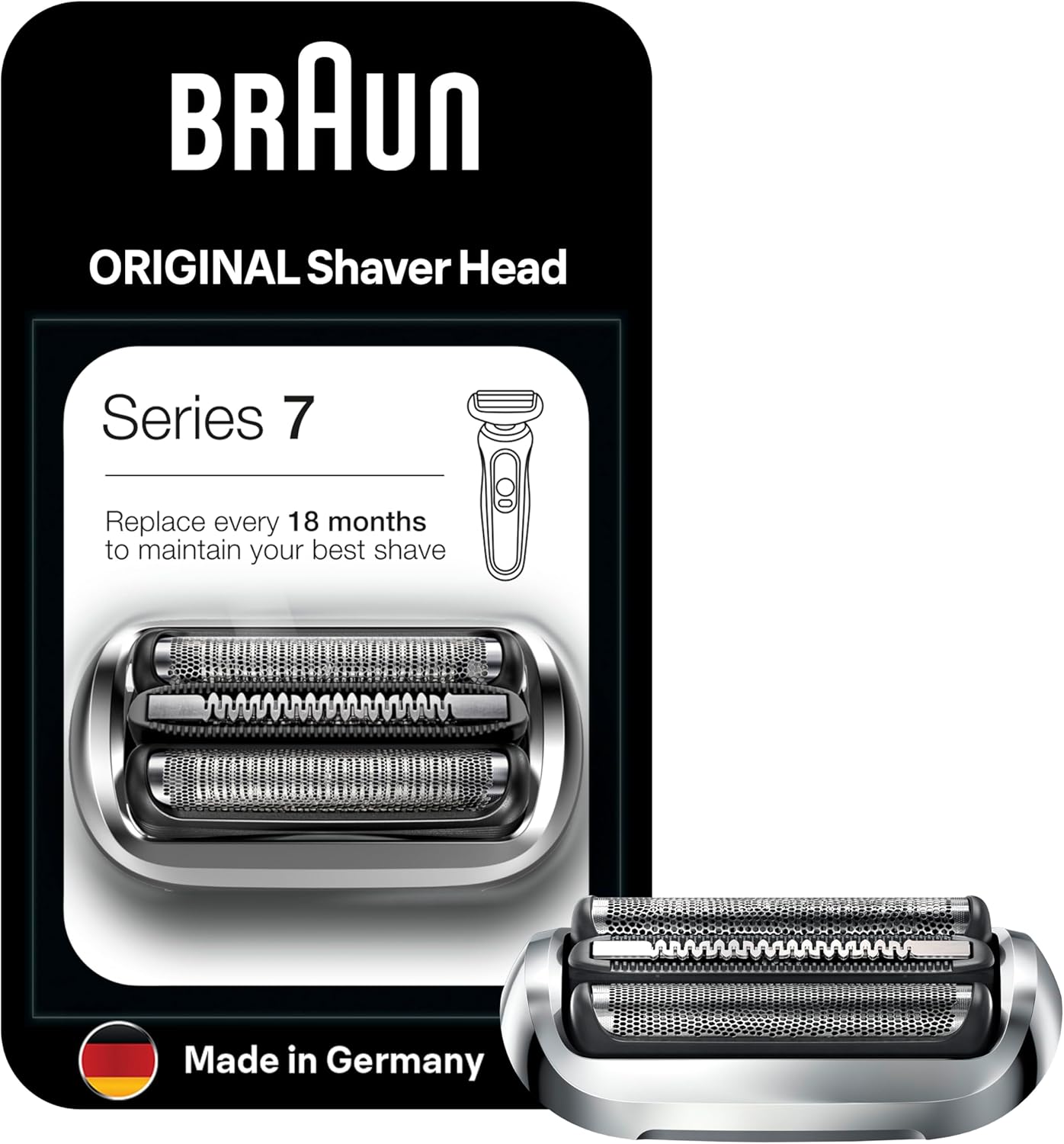 Thumbnail 5 de Braun 70S Testina di Ricambio ORIGINALE per Rasoio Elettrico Series 7 – Argento