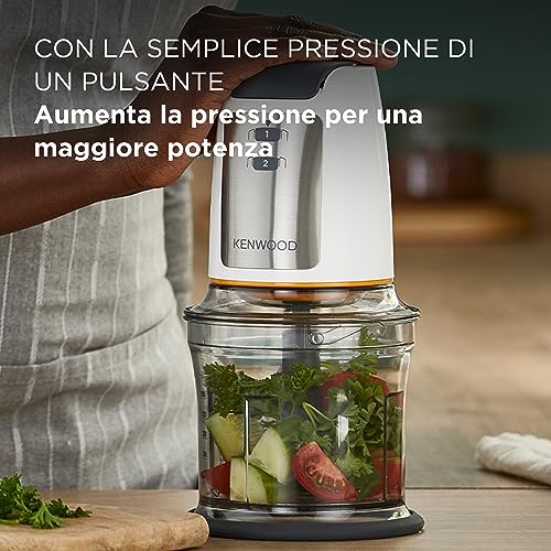 Detalle de Kenwood Chopper CHP61.100WH: compatto, potente e facile da pulire