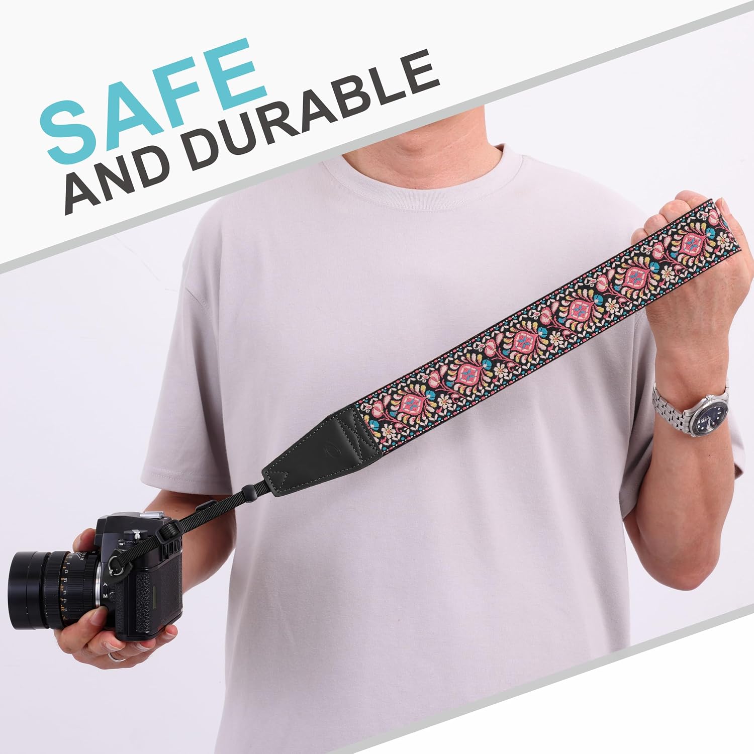 Thumbnail 6 de Padwa Lifestyle Camera Strap 2" wide