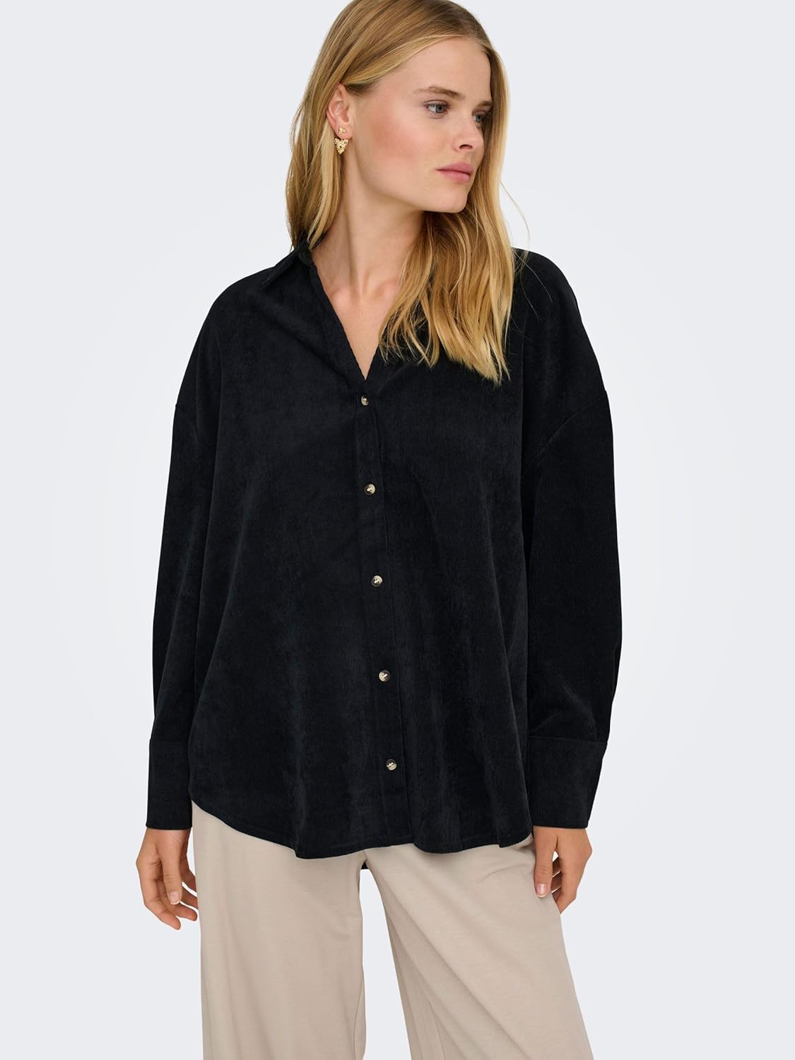 Thumbnail 5 de ONLY Onlmarike Life L/S Cord Loose Shirt Pnt Donna