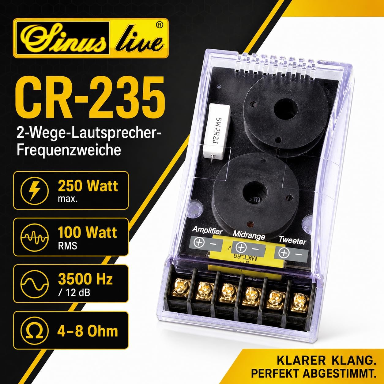 Detalle 2 de Sinuslive CR235 2-Wege Frequenzweiche