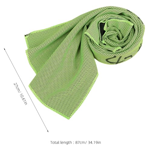 Detalle de WOONEKY Kühlhandtuch 6 Stück – Polyester, schweißabsorbierend, kühlend für Sport