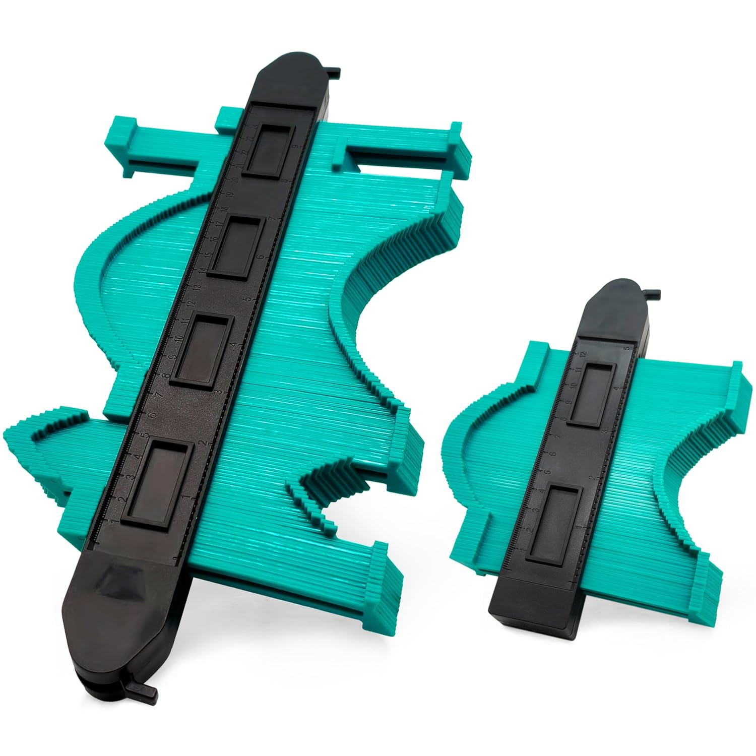 Pro Green Contour Gauge 10in Dual Lock
