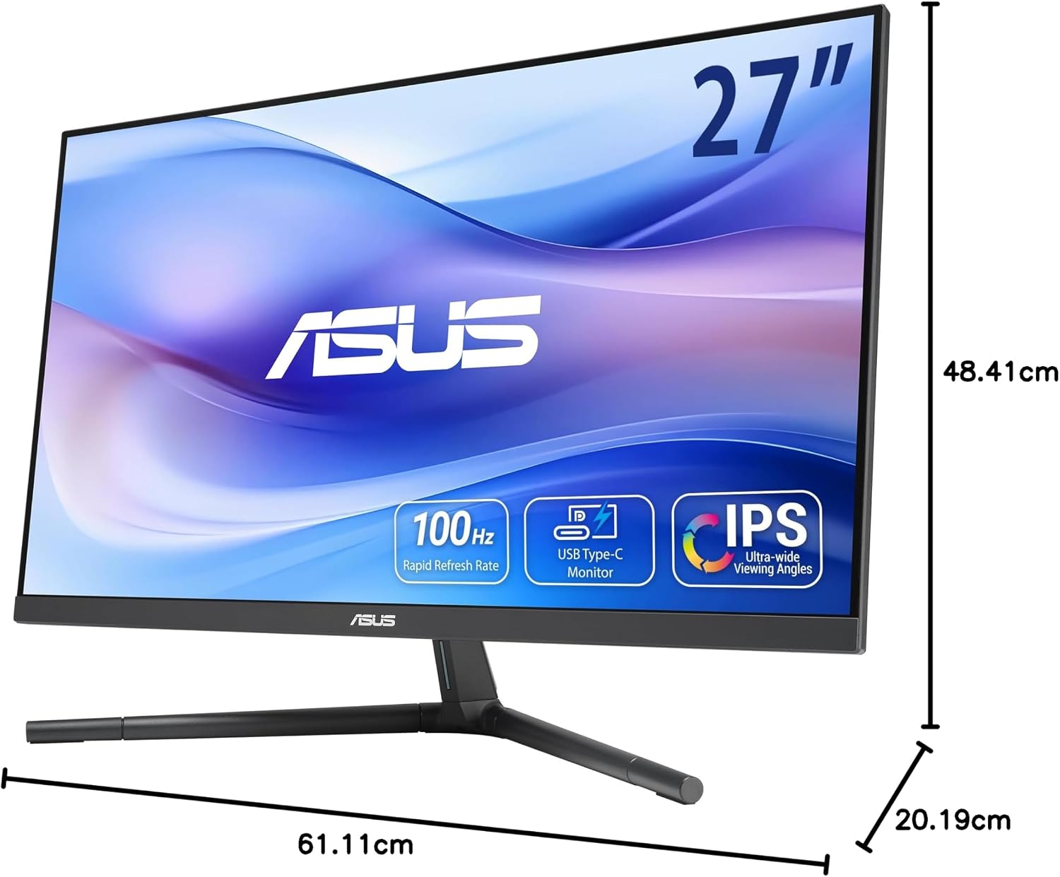 Thumbnail 5 de ASUS VU249CFE 24" FHD 100 Hz gaming monitor