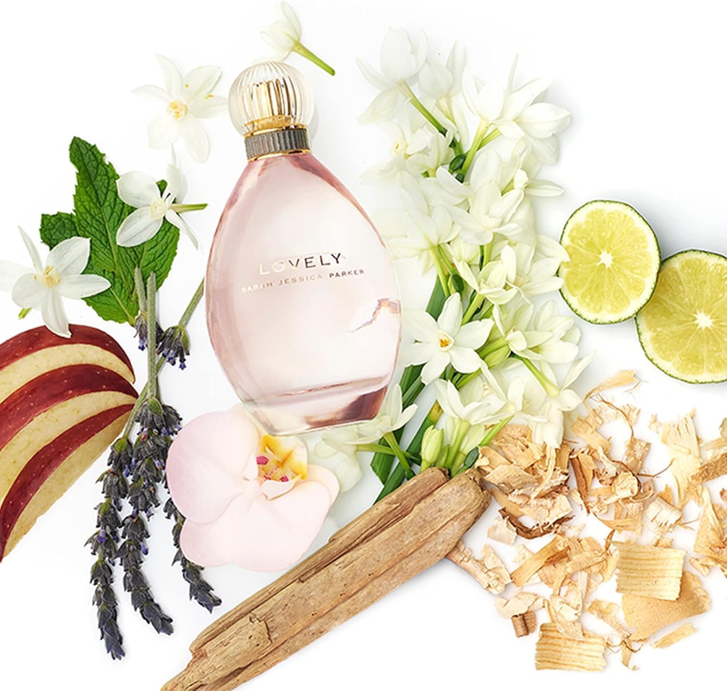 Detalle 2 de Sarah Jessica Parker Lovely Eau de Parfum für Frauen (50 ml) Spray – zarter Amber-Duft für unterwegs
