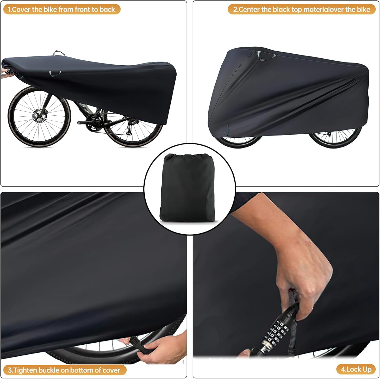 Thumbnail 4 de MeiLang Bike Cover 200x110x90cm