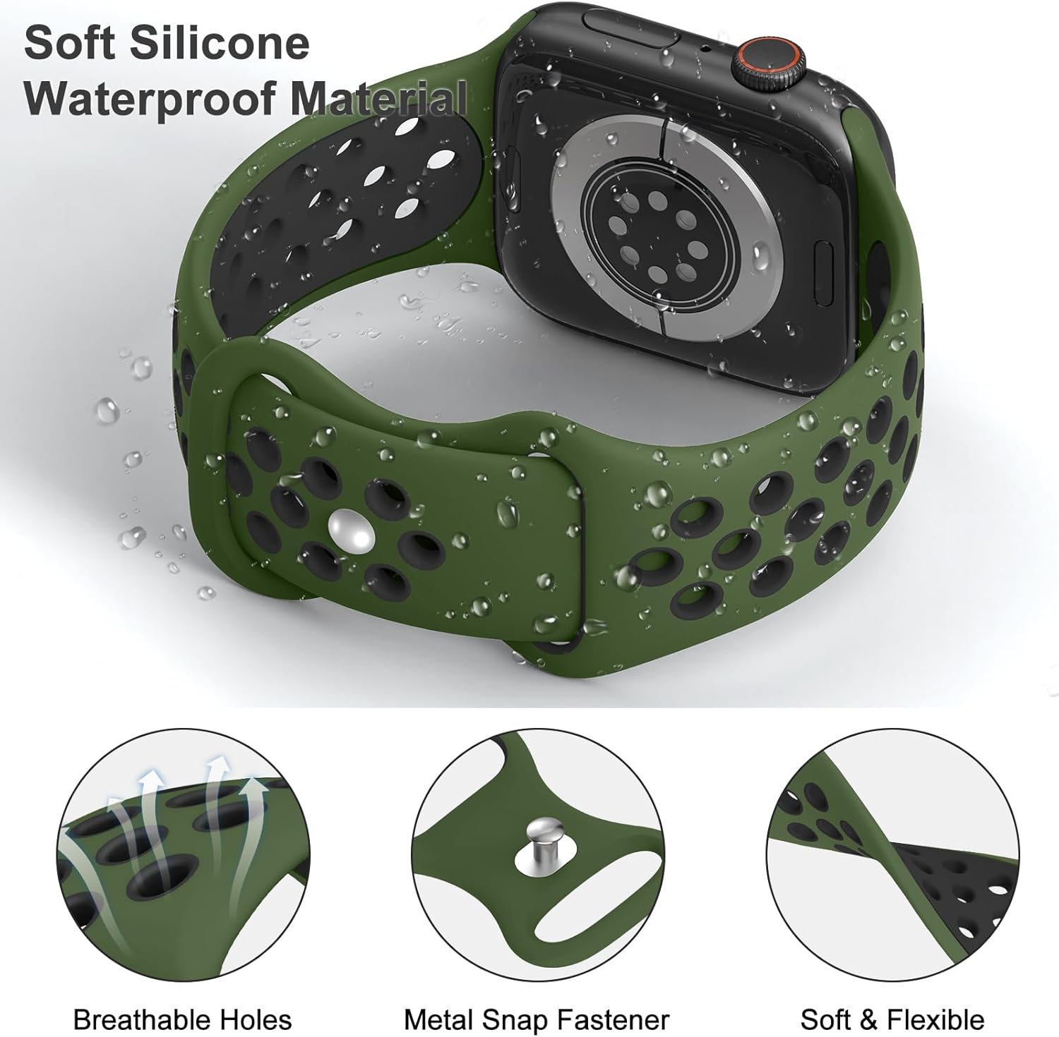 Thumbnail 1 de Yoohoo sport strap for Apple Watch 40 mm