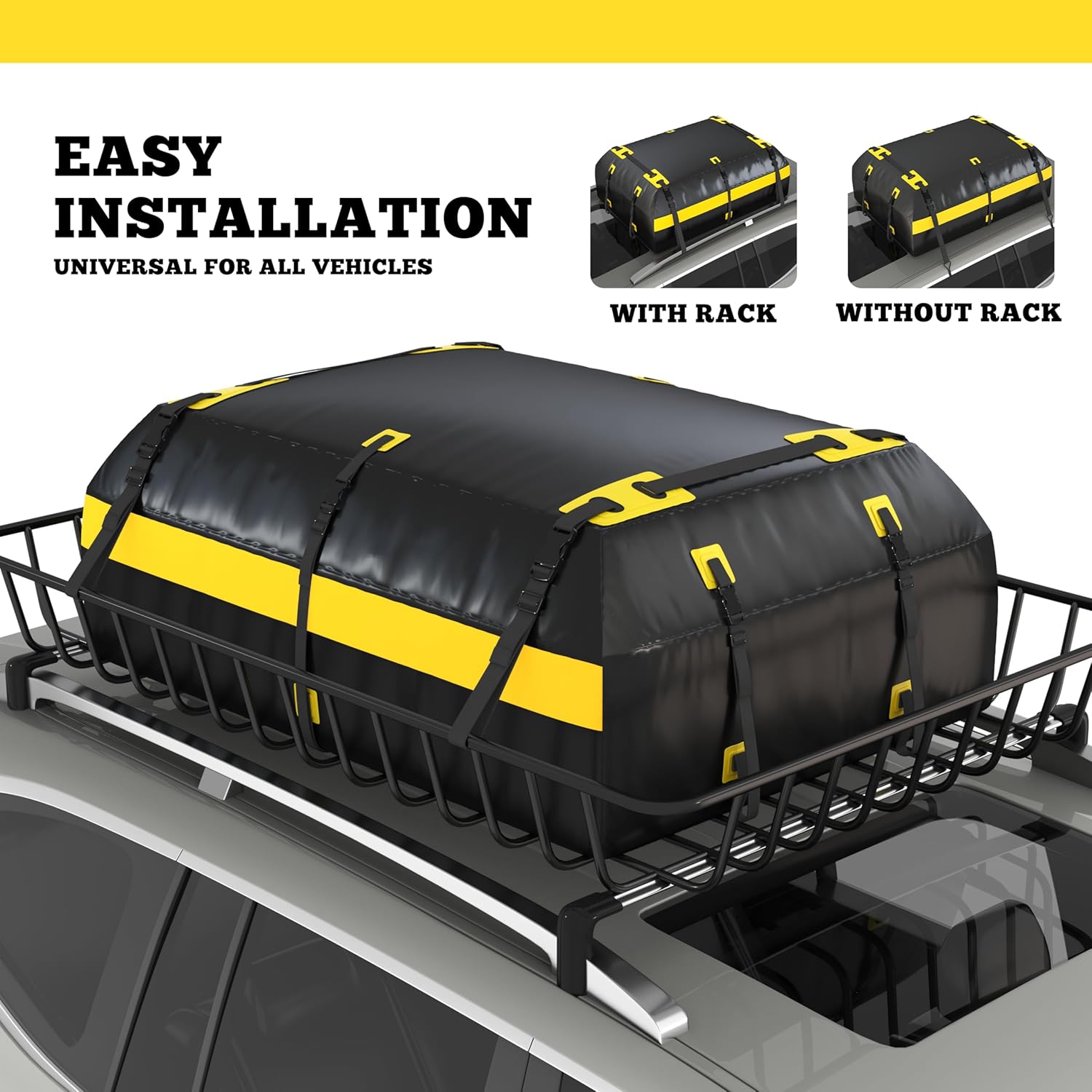 Detalle de WORKKOOL roof cargo bag 19.4 cuft