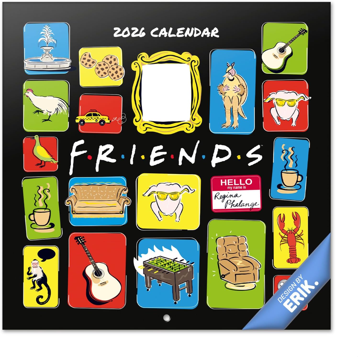 Grupo Erik Calendrier Friends 2026 30x60 cm 📆