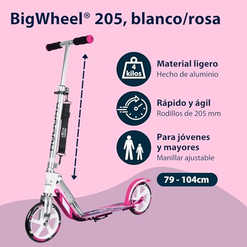 Thumbnail 2 de HUDORA Scooter BigWheel 205 patinete plegable, hasta 100 kg 🛴