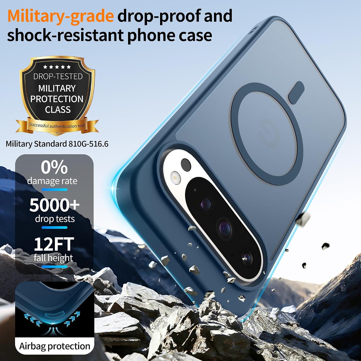 Thumbnail 2 de Pixel 9 MagSafe case 0.05 inch slim