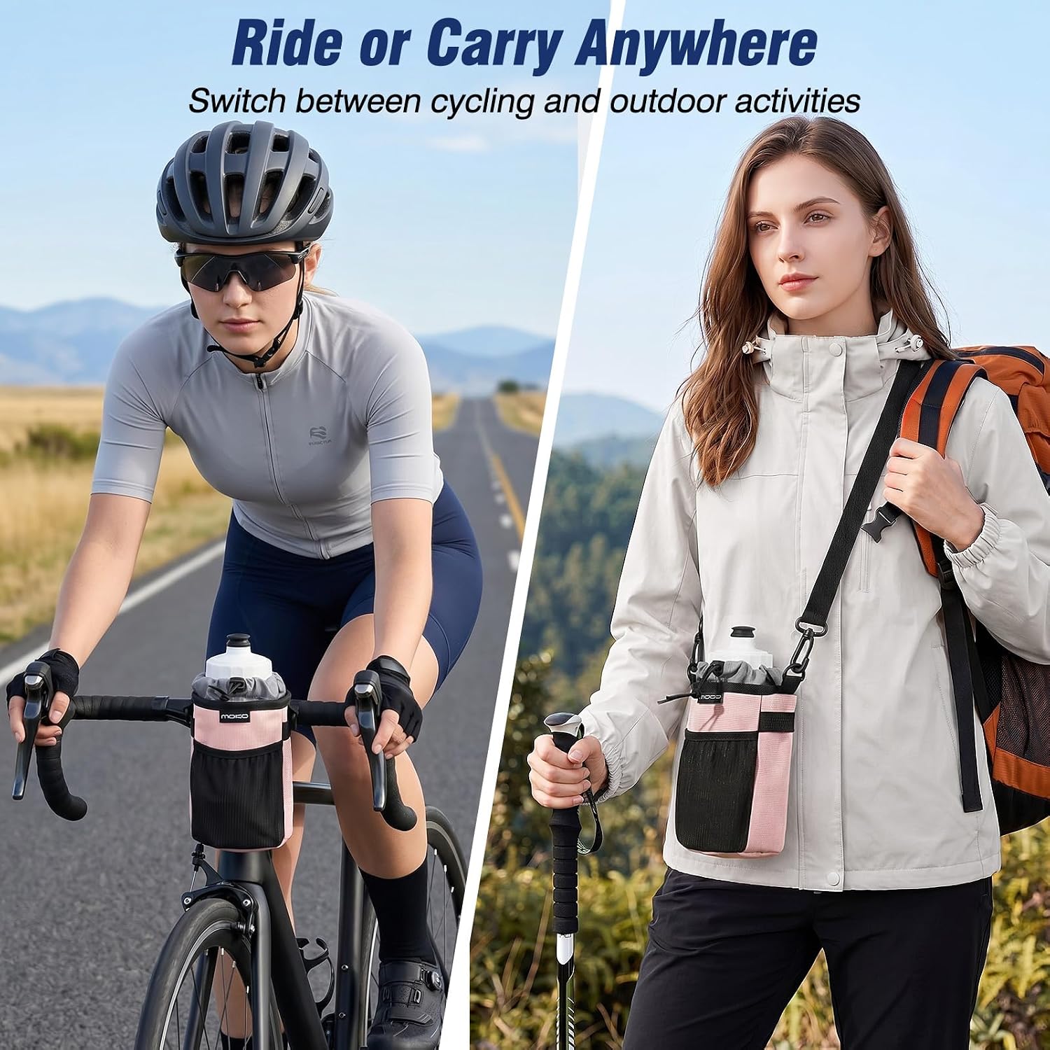Detalle de MoKo Bike Bottle Holder, 900D Oxford Fabric