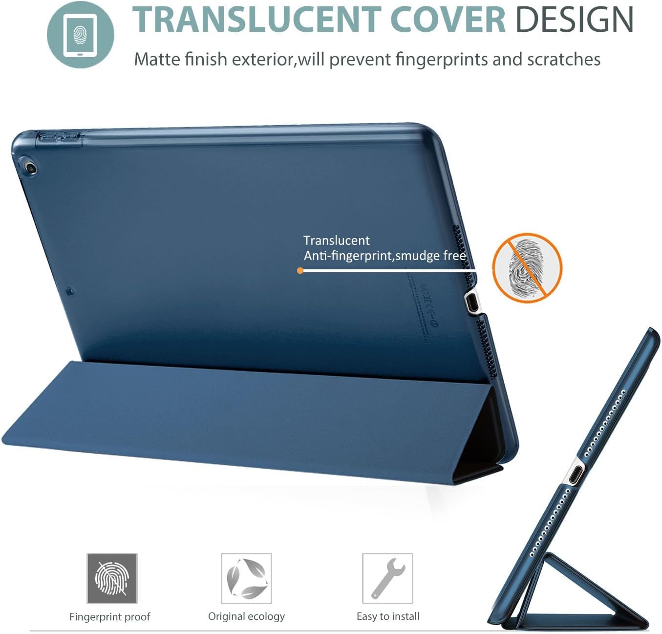 Detalle 2 de ProCase Hülle für iPad 9.7 Zoll 6. Generation Navy