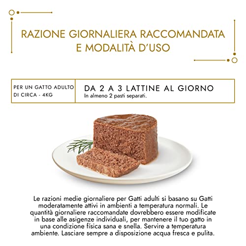 Detalle 2 de GOURMET Gold Cibo Umido per Gatti Adulti Mousse – 24 Lattine da 85 g