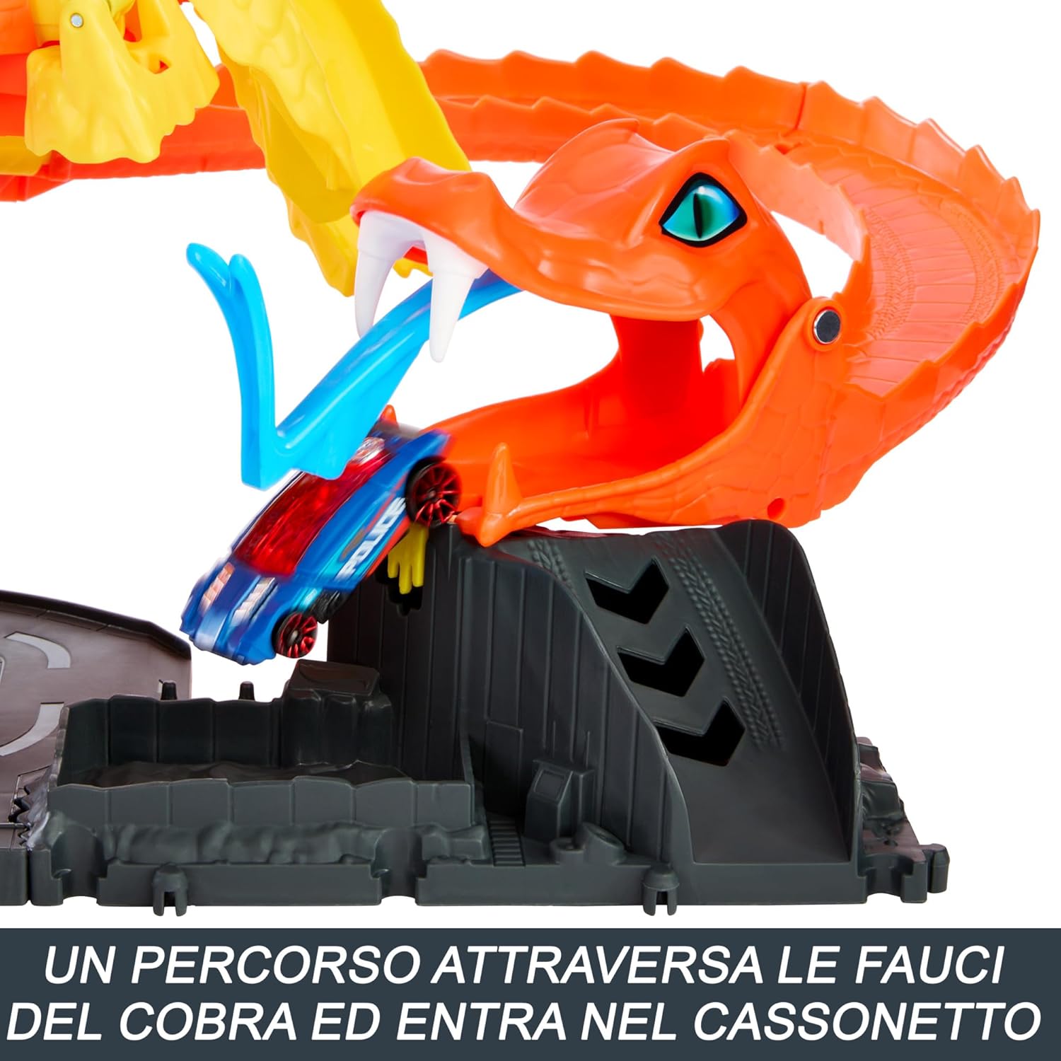 Detalle de Hot Wheels Attacco del Cobra playset 1:64