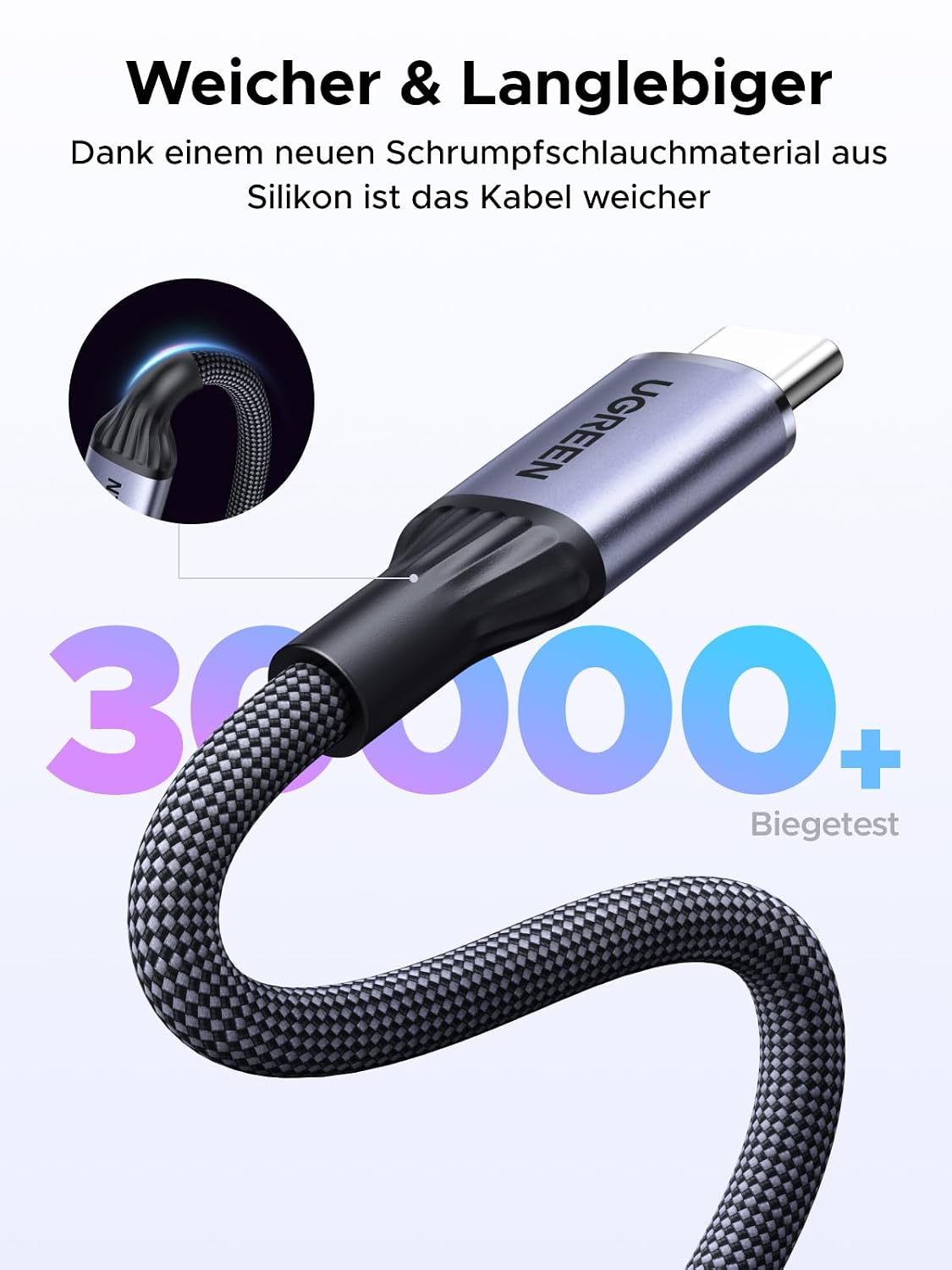 Thumbnail 6 de UGREEN USB C Kabel 1 m 240W 🔌