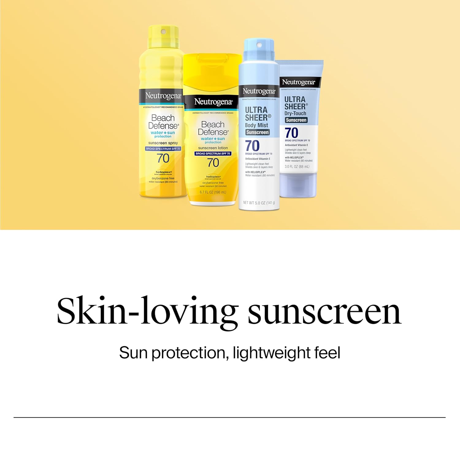 Thumbnail 5 de Neutrogena Ultra Sheer Face Sunscreen SPF 60 ⚡