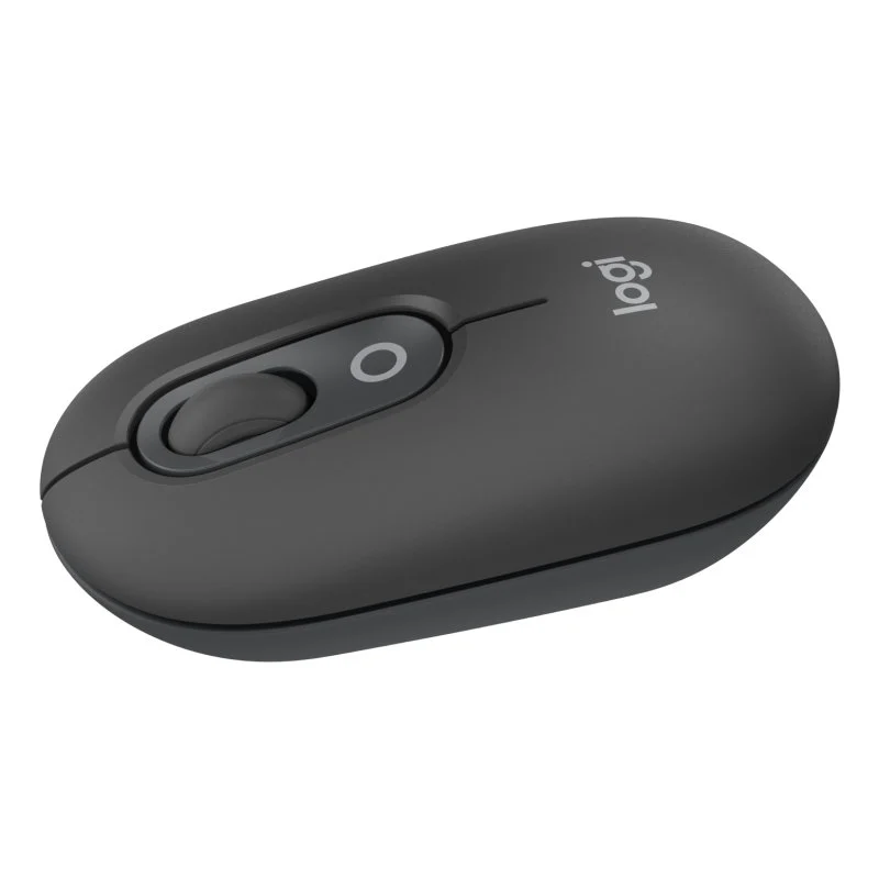 Detalle de Logitech POP Mouse: ratón inalámbrico compacto con emojis personalizables