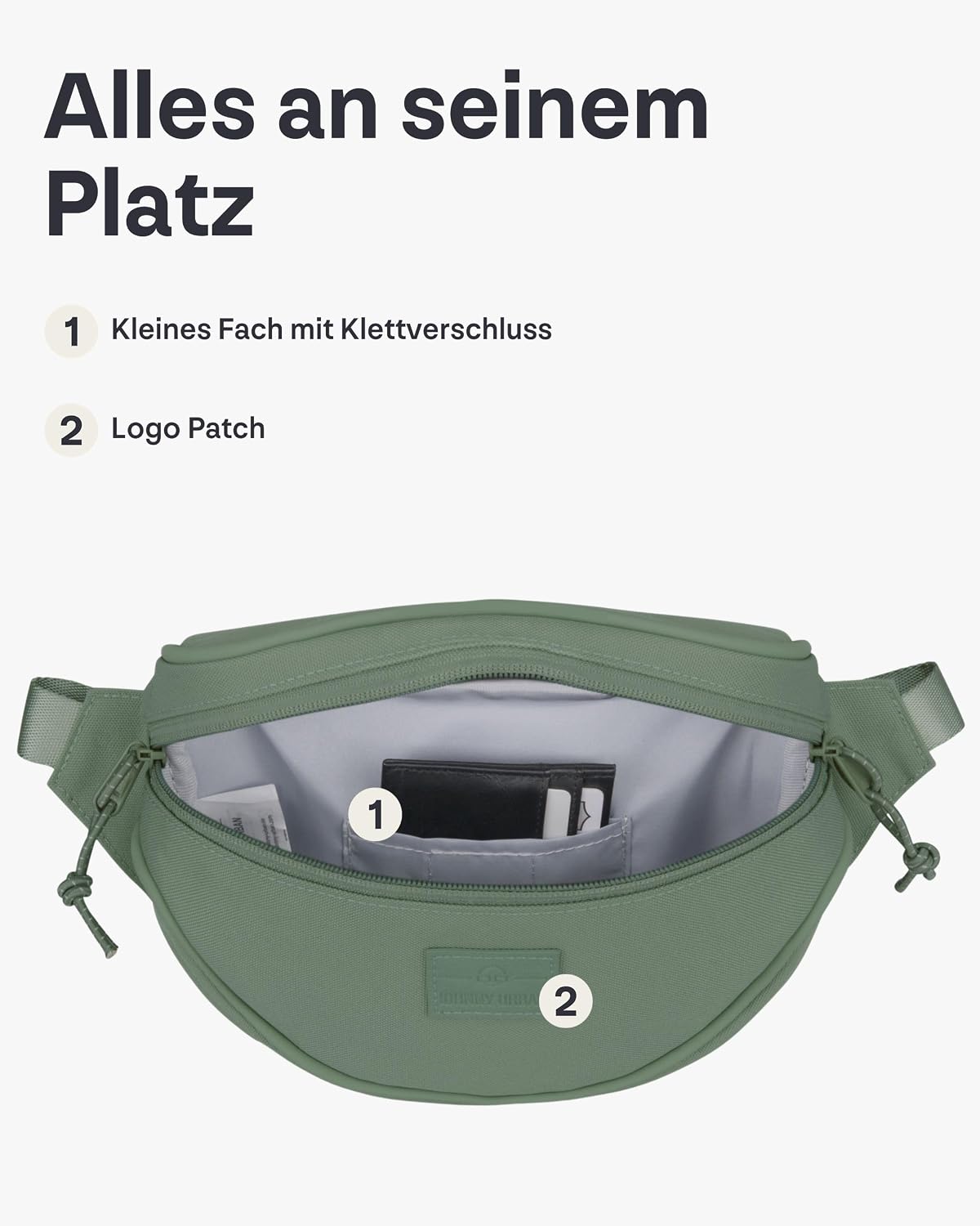 Thumbnail 4 de Bauchtasche Ben 24 x 15 x 8 cm von JOHNNY URBAN