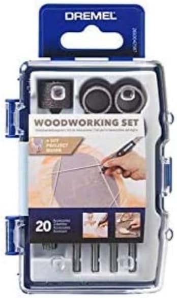 Detalle 1 de Dremel 687 : coffret d’accessoires pour travaux généraux (52 accessoires) dans un étui réutilisable