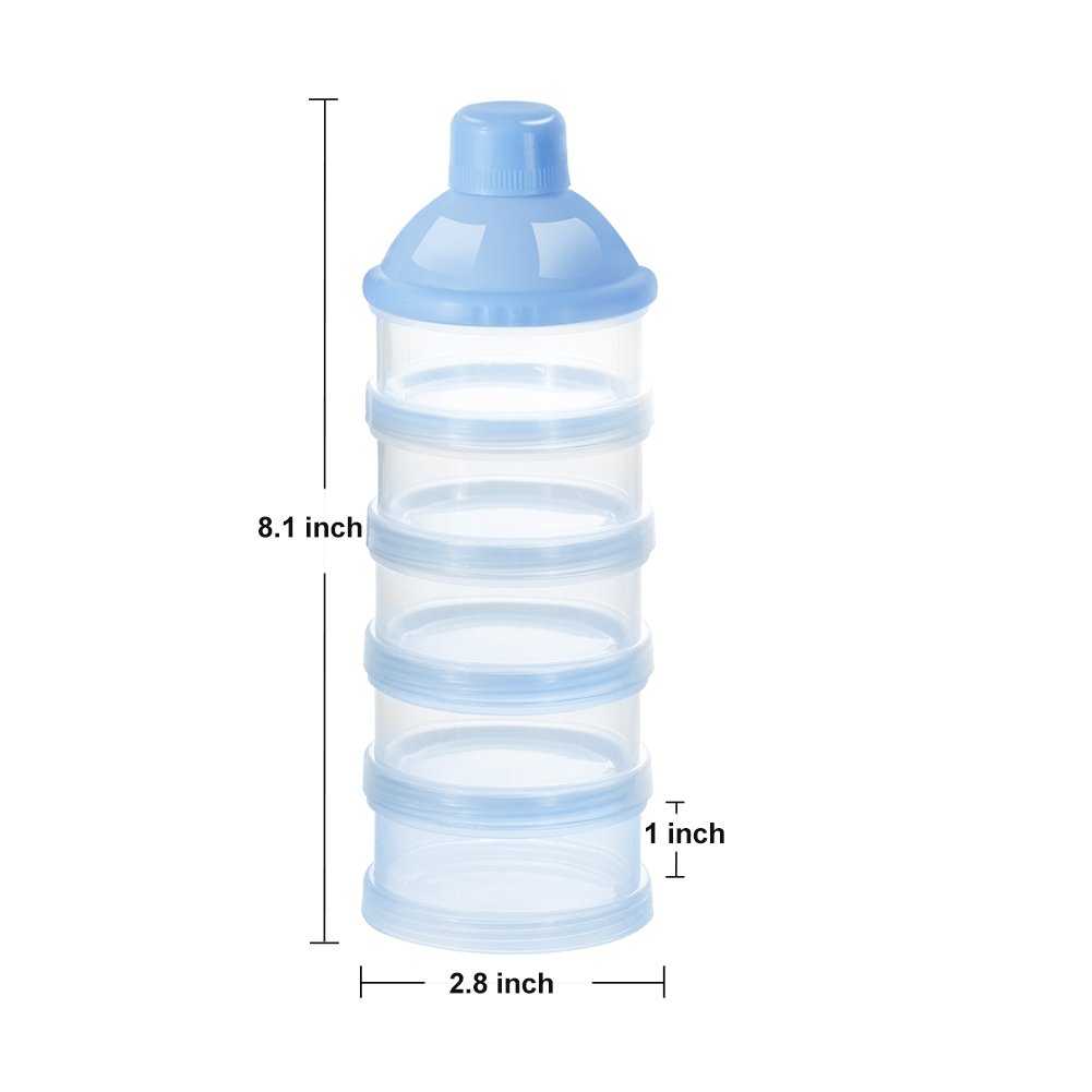 Thumbnail 6 de Accmor On The Go Formula Dispenser, 5 Stackable BPA-Free PP Compartments