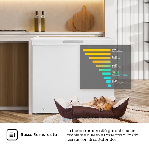 Thumbnail 6 de Hisense MCF189E1 Congelatore a pozzetto da 191 L – Silenzioso, compatto e versatile
