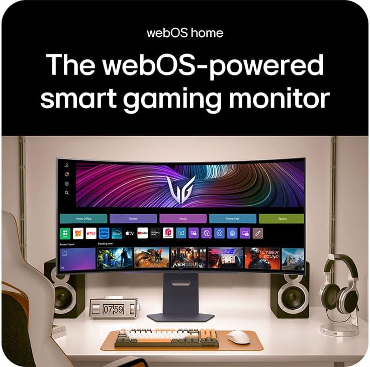 Thumbnail 1 de LG UltraGear OLED GX9s SMART Gaming Monitor 45GX90SA-B review