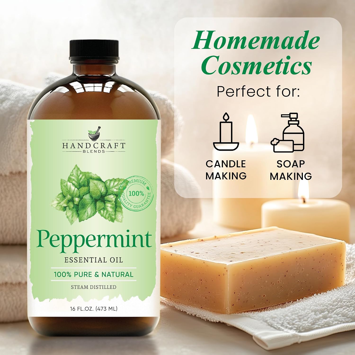 Thumbnail 5 de Handcraft Blends Peppermint Oil 16 Fl Oz