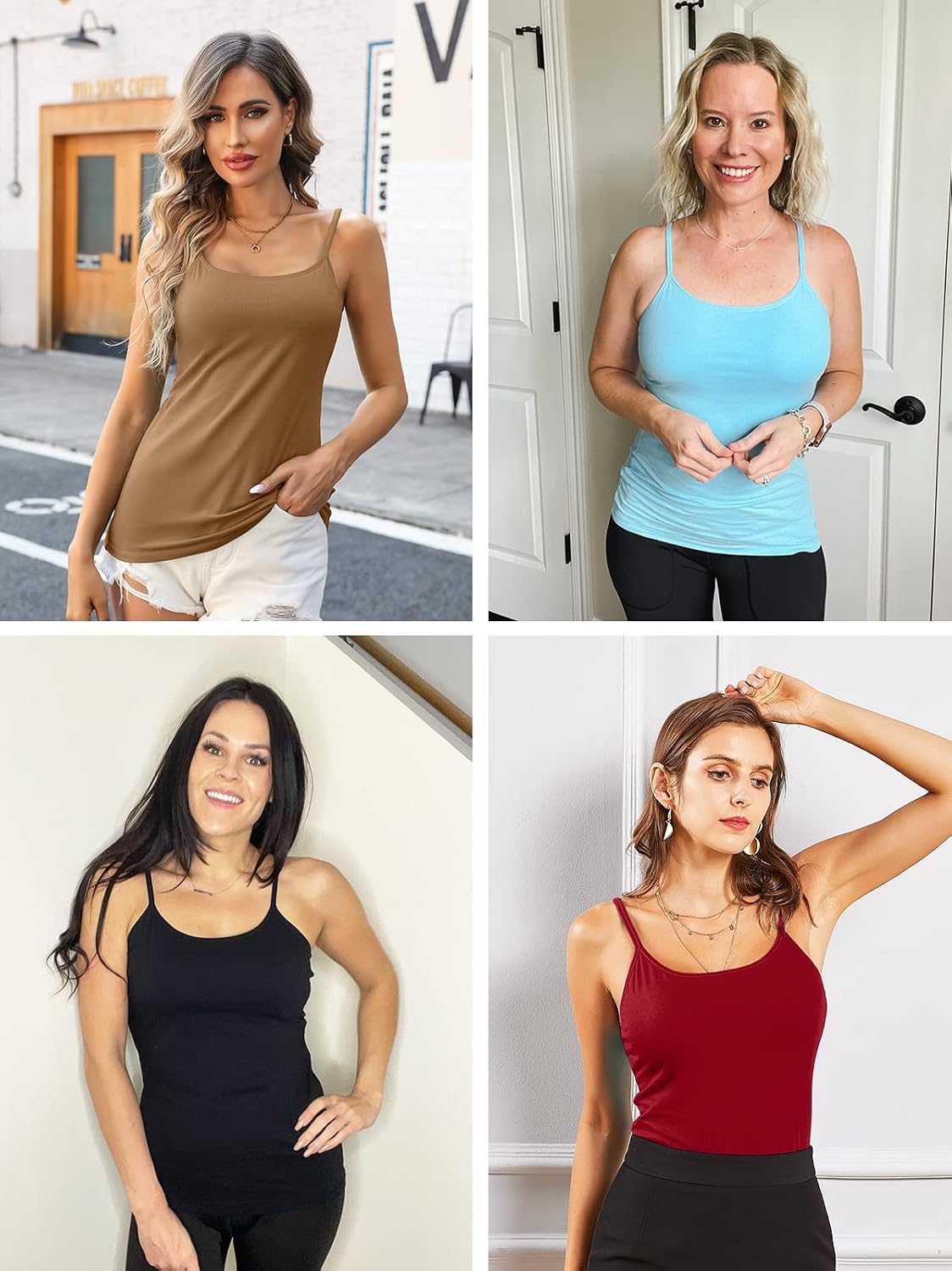 Thumbnail 6 de V FOR CITY Women's Cotton Camisole