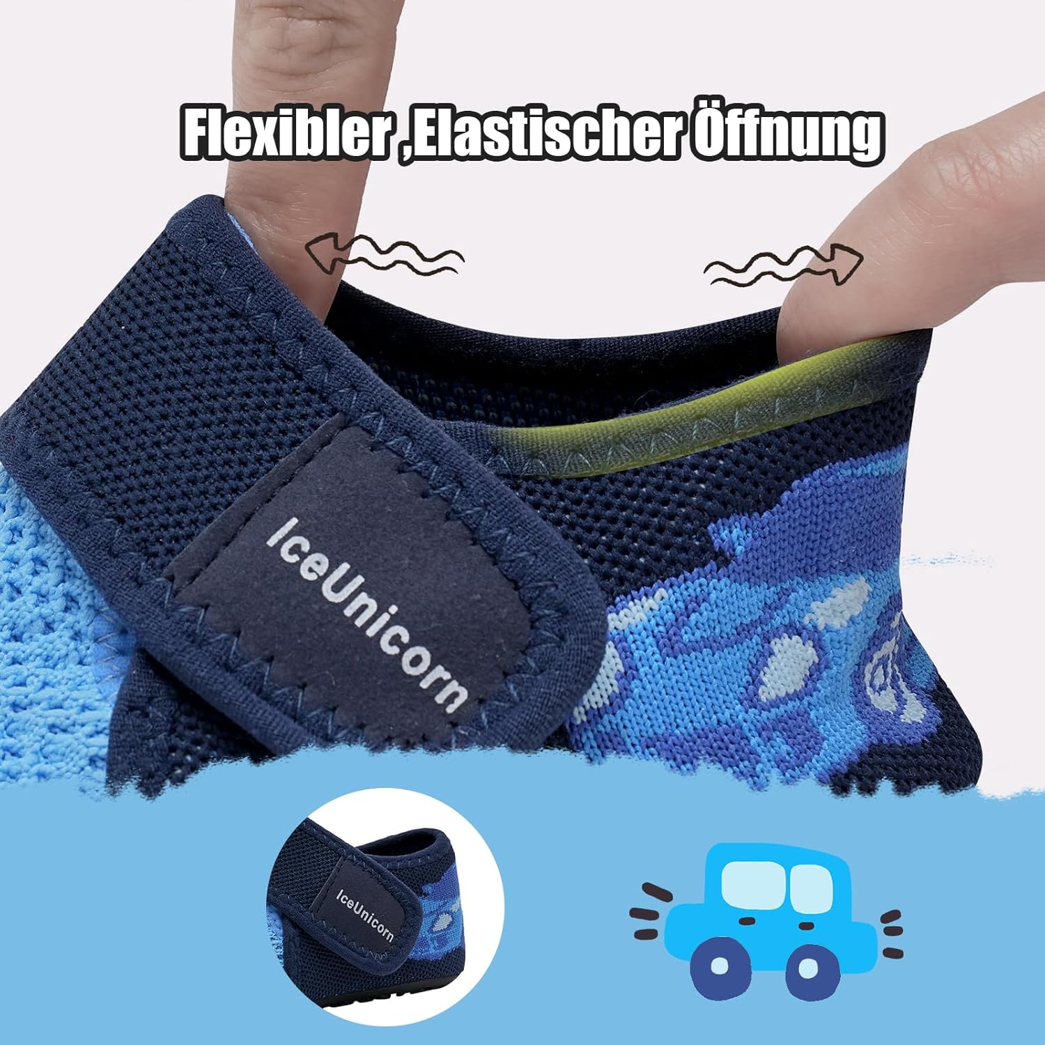 Thumbnail 4 de IceUnicorn Hausschuhe Kinder – Atmungsaktive, rutschfeste Kleinkind-Slippers