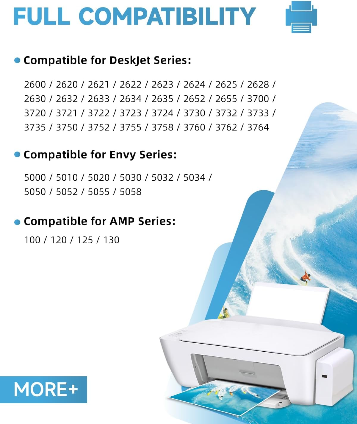 Detalle 2 de InkYeah 304 XL Schwarz Druckerpatronen für HP DeskJet/Envy