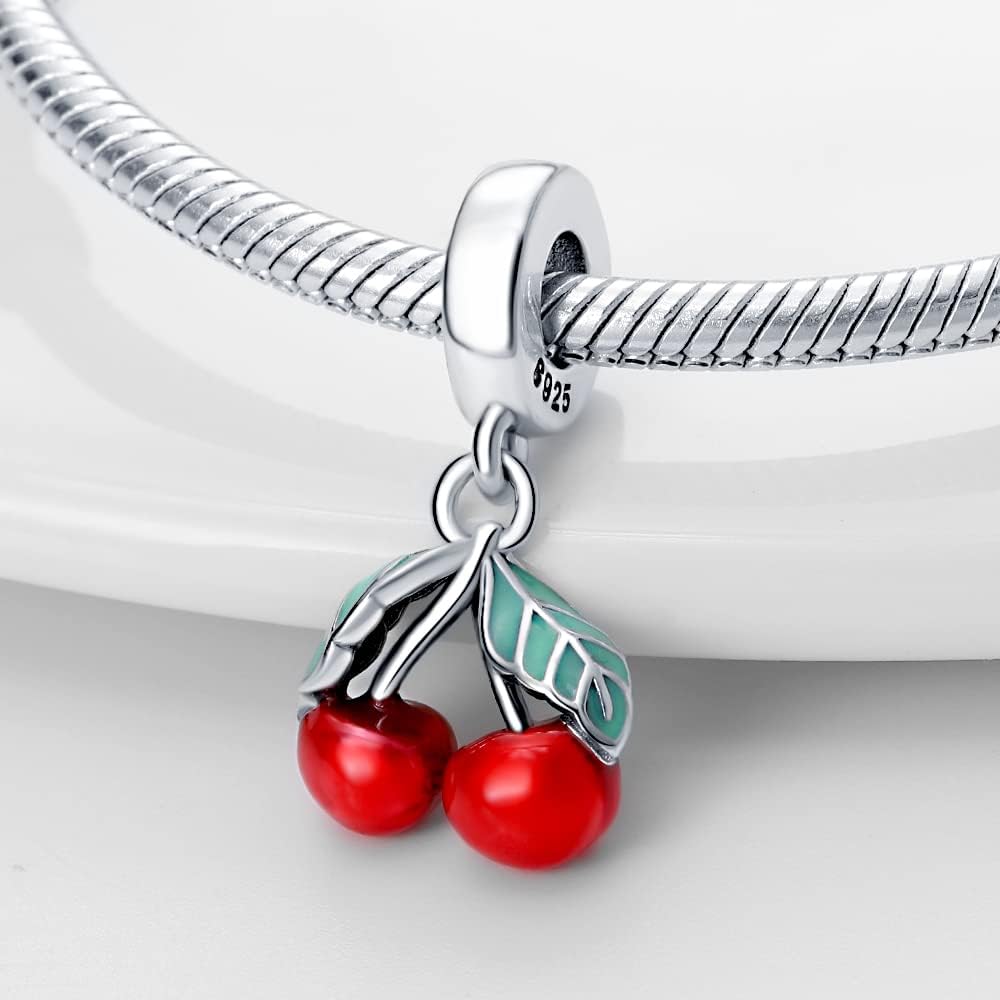 Thumbnail 4 de QIKAOLA Charm Anhänger 925er Sterling Silber – Pandora-kompatibel, mit CZ-Steinen