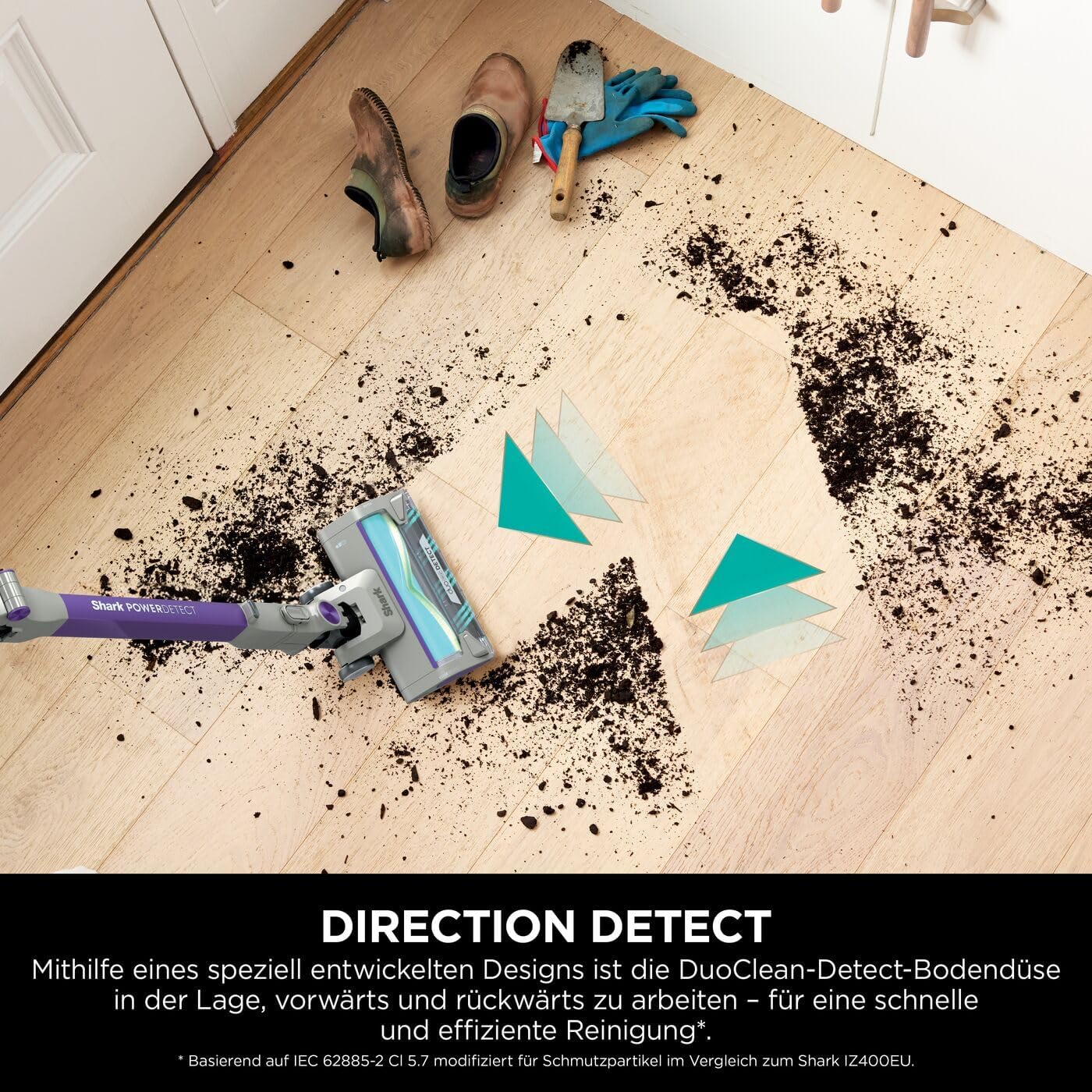 Thumbnail 3 de Shark PowerDetect Akku-Staubsauger (kabellos) mit Flexology-Knickrohr, DuoClean Detect & Anti-Hair-Wrap-Plus