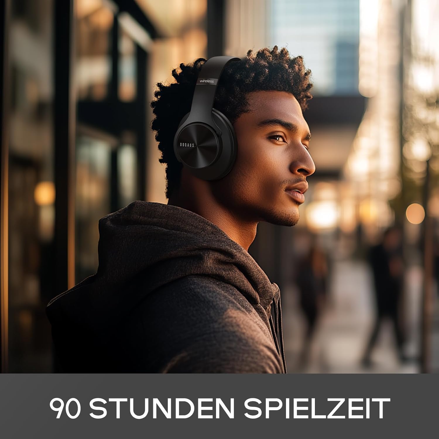 Thumbnail 6 de DOQAUS Care 1 cuffie Bluetooth over ear 90 ore