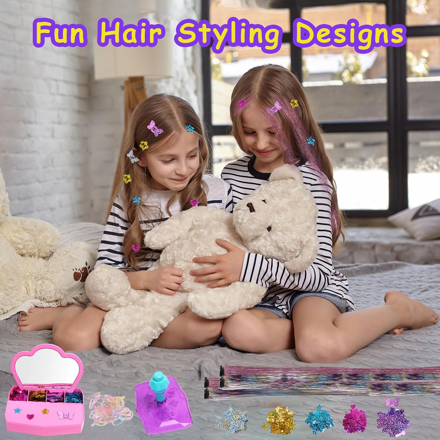 Thumbnail 4 de AOSITE Hair Gem Stamper for Girls