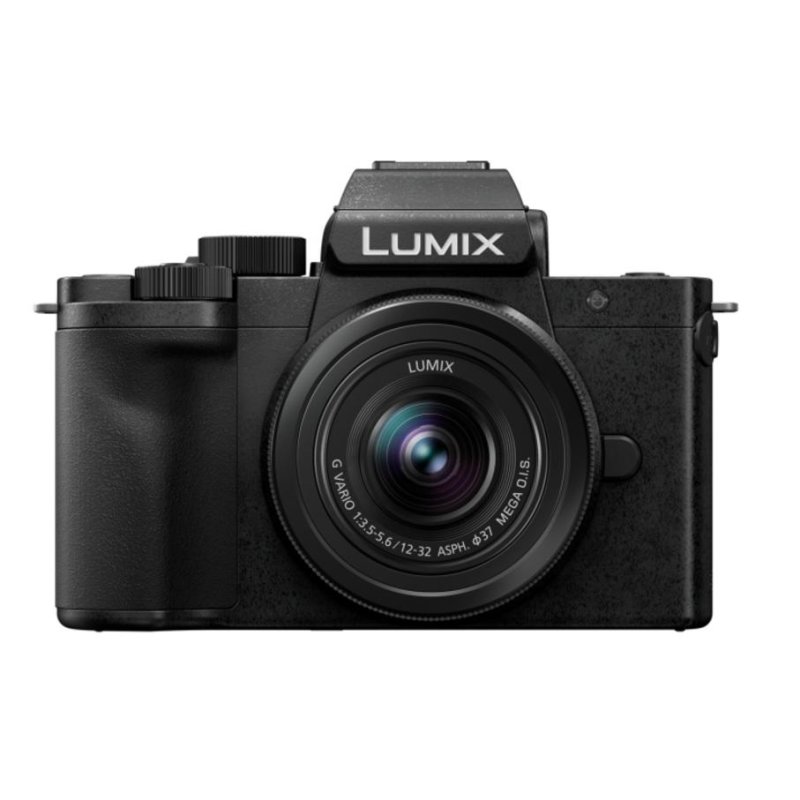 Detalle de Panasonic Lumix G100D 20.3 MP: compacta versátil con 12-32mm y Bluetooth