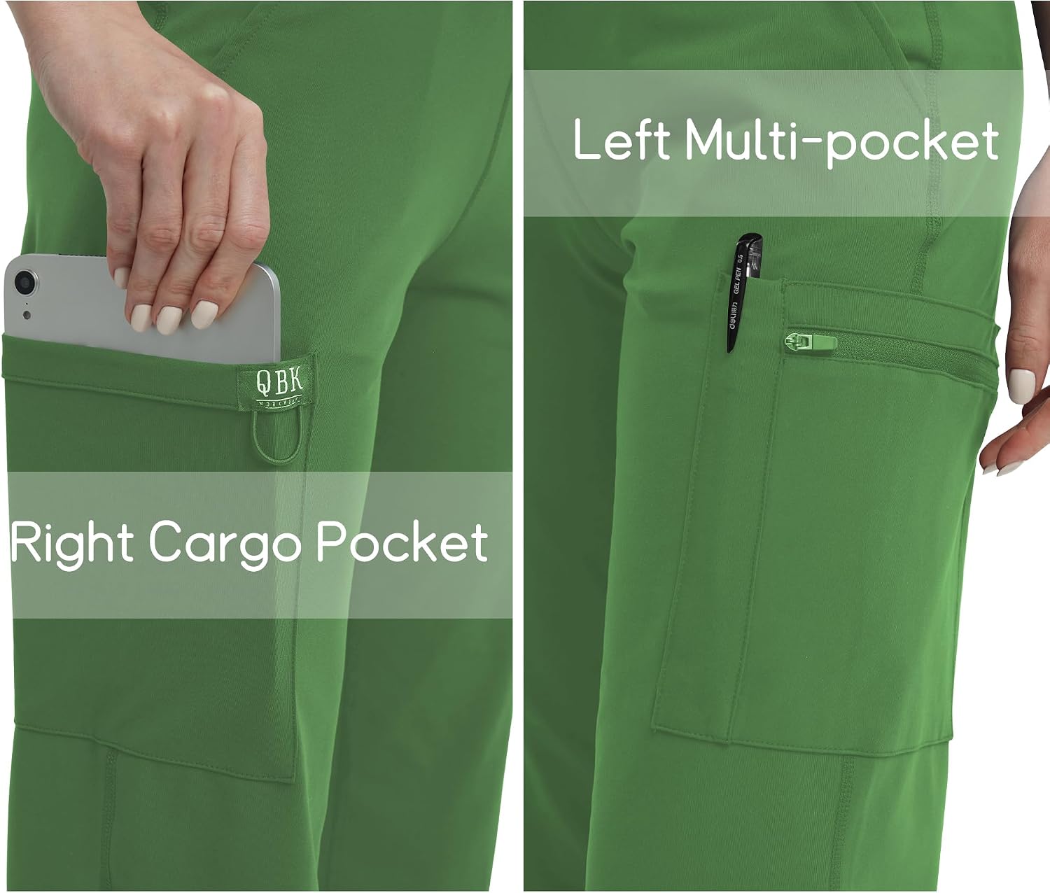Thumbnail 4 de QBK Yoga Scrub Pants