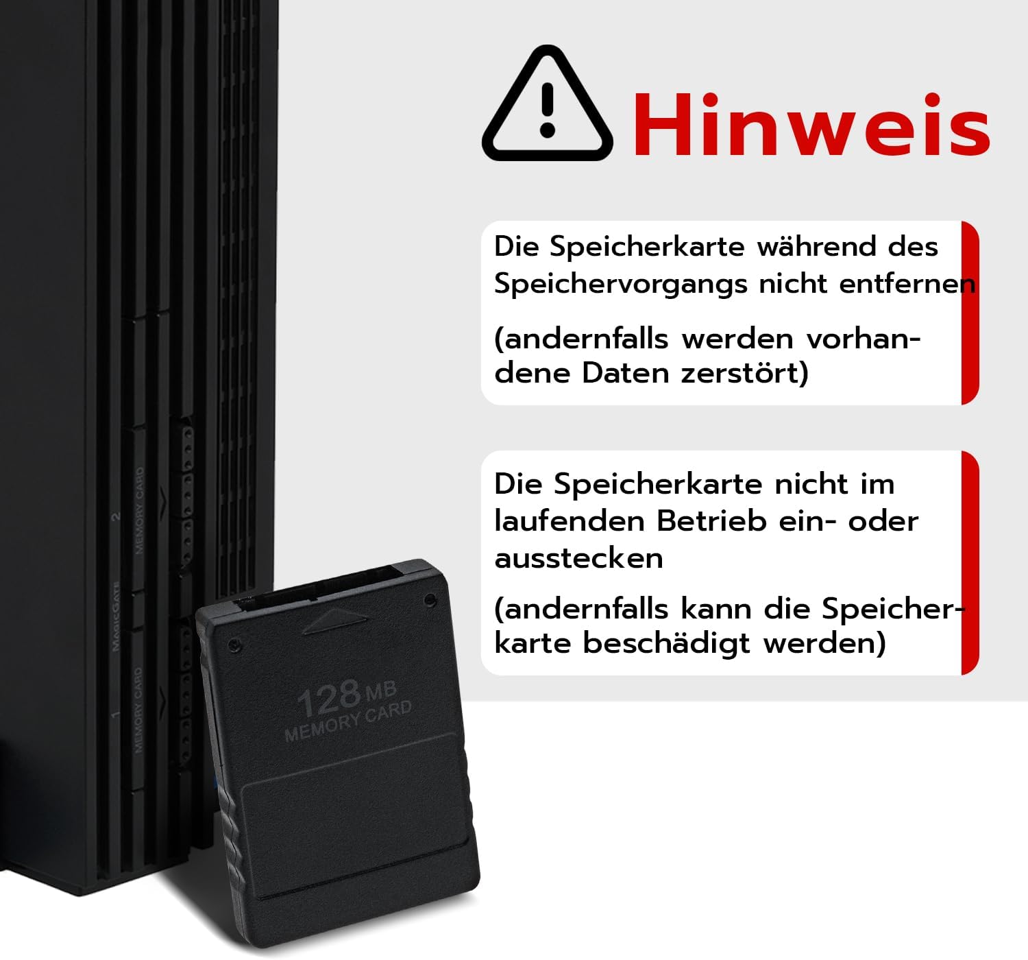 Thumbnail 6 de Wigearss Gaming Speicherkarte mit 128 MB (High Speed) für PS2