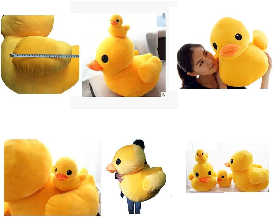 Thumbnail 4 de VIDOSCLA Cute Yellow Duck Stuffed Plush Pillow – 70cm