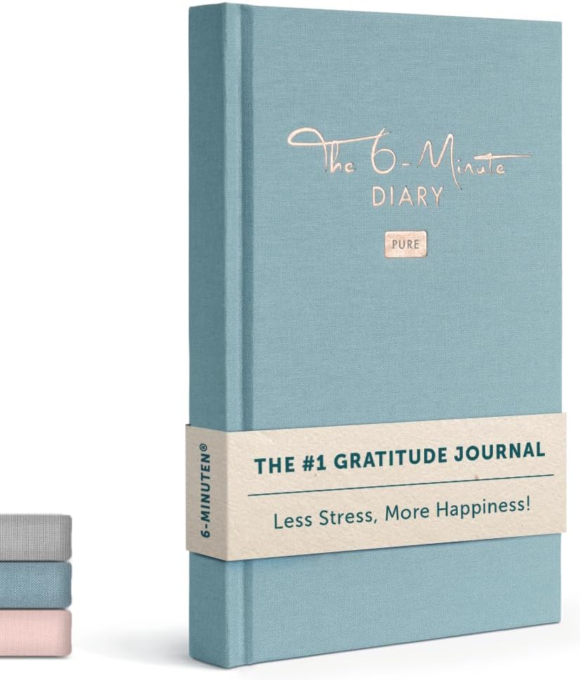 Detalle de UrBestSelf 6-Minute Diary Pure 2025